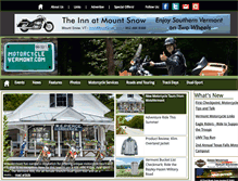 Tablet Screenshot of motorcycle-vermont.com